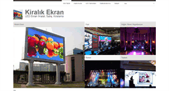 Desktop Screenshot of kiralikekran.com